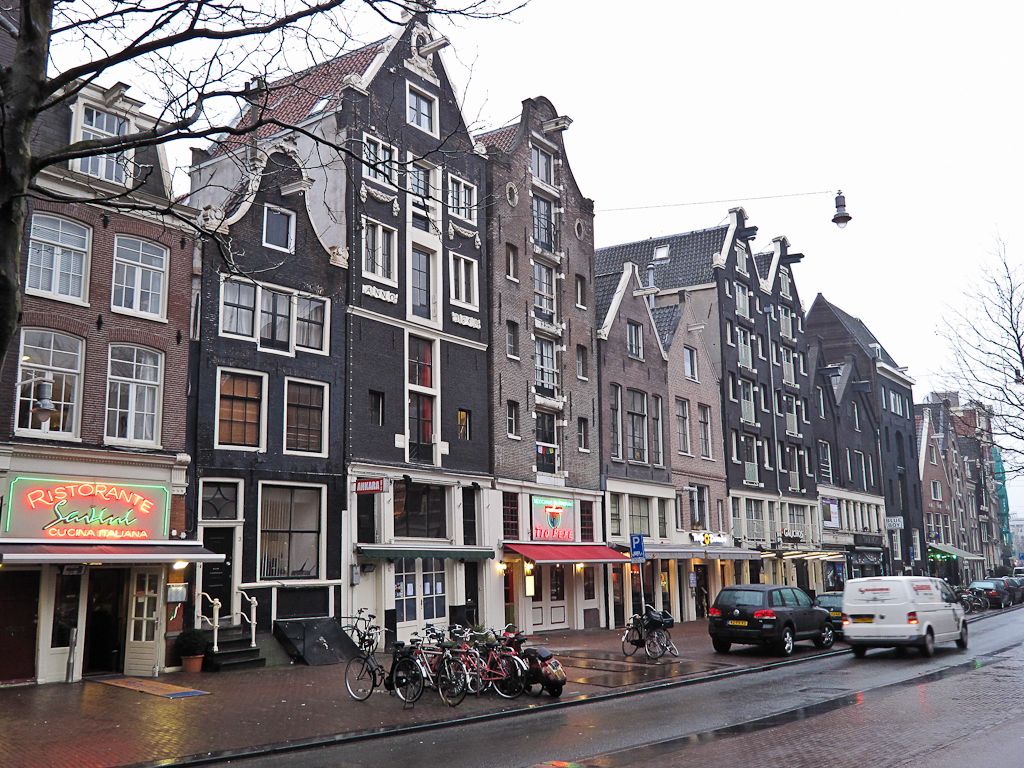 Resto Row at Nieuwezijds Voorburgwal